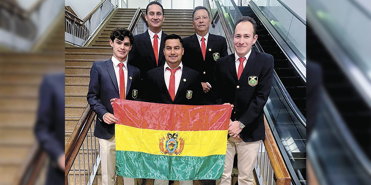 Equipo Bolivia de golf.