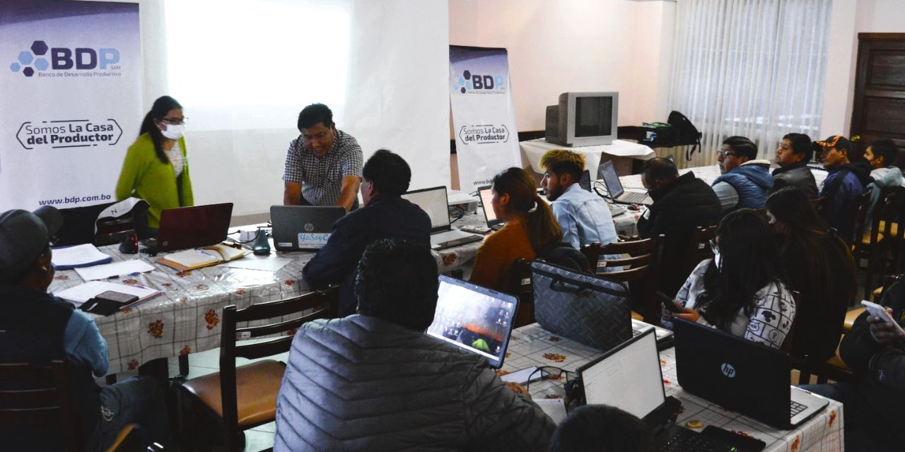 Uno de los talleres de asistencia técnica del BDP.