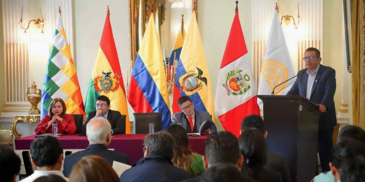 El viceministro de Comercio Exterior e Integración, Huáscar Ajata. Foto: MRE