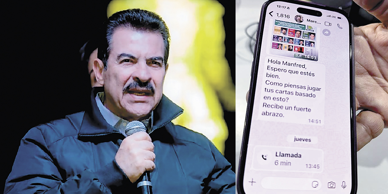 Reyes Villa presenta una queja contra Claure por intromisión en las elecciones