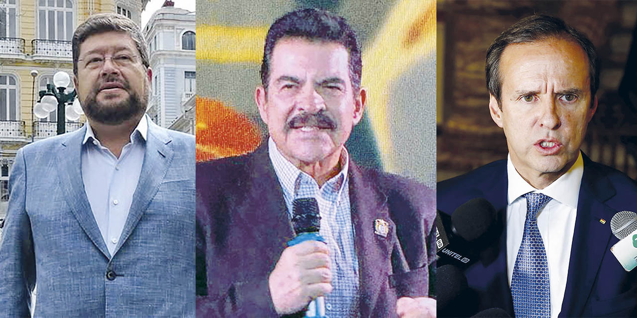 Denuncian que tres candidatos sexagenarios con antecedentes de corrupción buscan la presidencia
