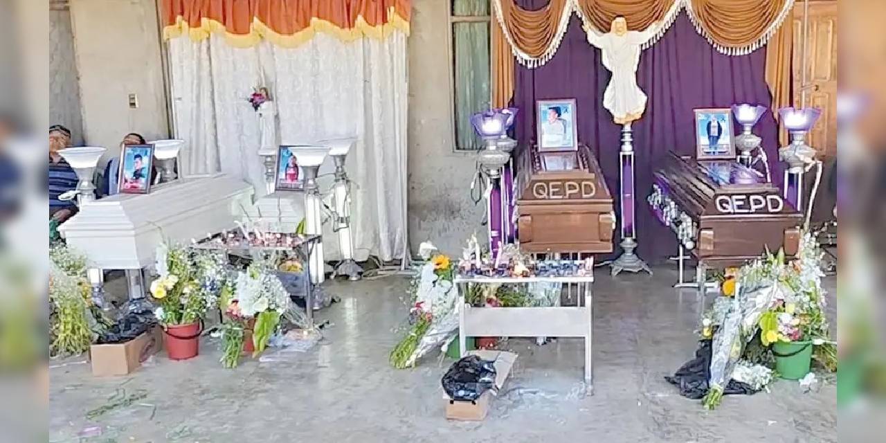 Velorio del cuádruple crimen familiar