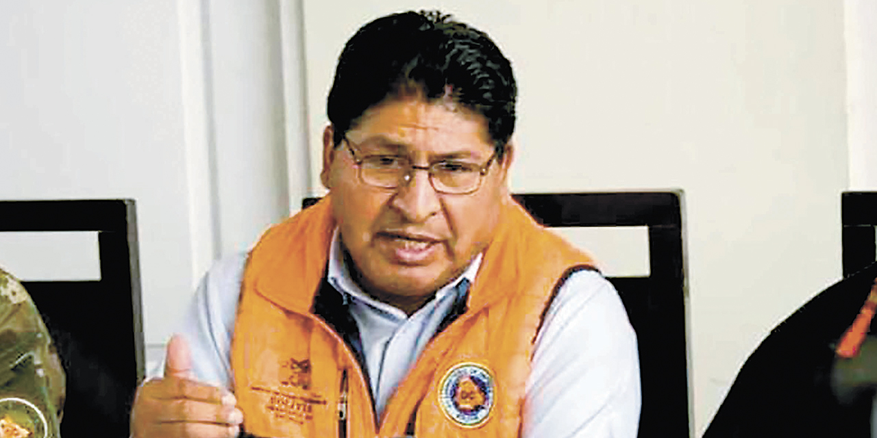 El viceministro Juan Carlos Calvimontes.