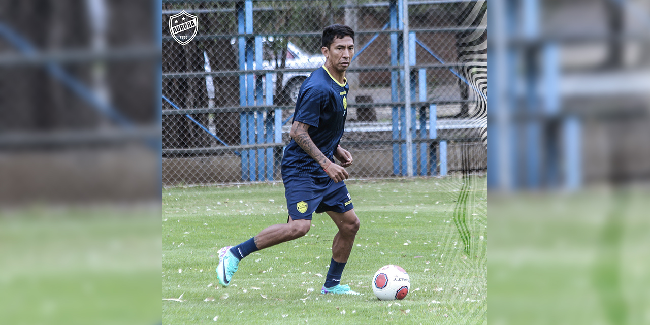 Jair Torrico, importante en el equipo de Aurora.