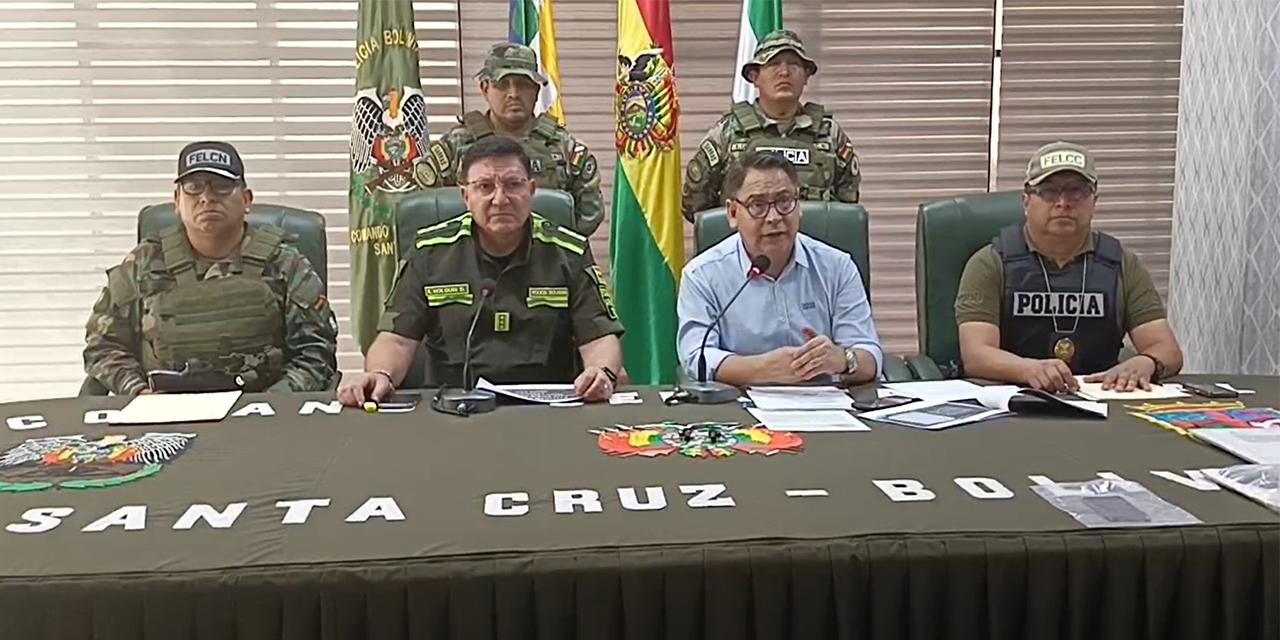 Policía y extranjero fallecen en operativo antidrogras en Santa Cruz