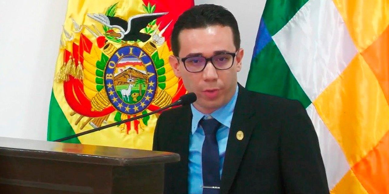 El fiscal departamental de Santa Cruz, Alberto Zeballos. Foto: RRSS