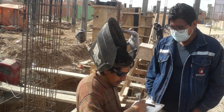Trabajadores en una construcción. (Foto: Ministerio de Trabajo)