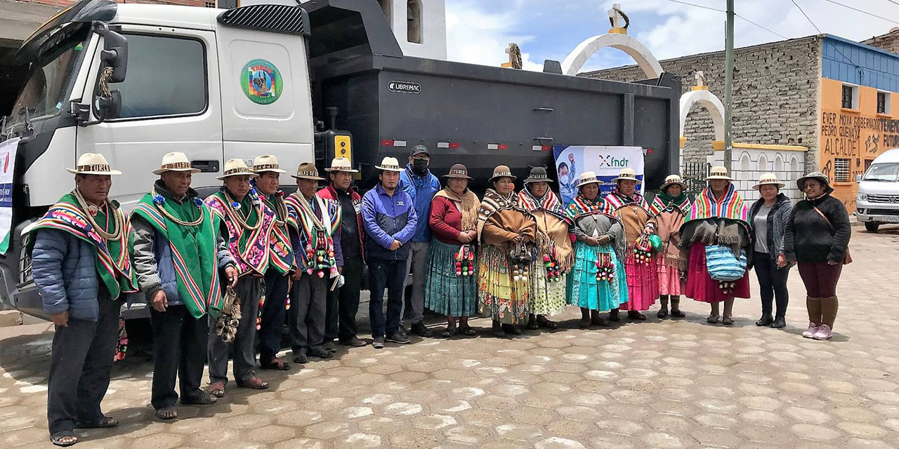 FNDR financió Bs 157 millones para proyectos en el primer trimestre de 2023