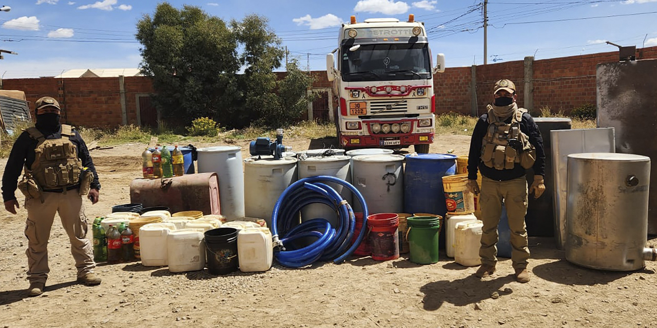 Operativos de la ANH contra el contrabando de combustible.