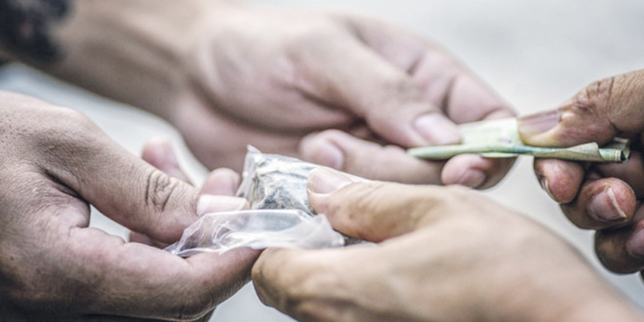 El tráfico de drogas aumenta en Uruguay.
