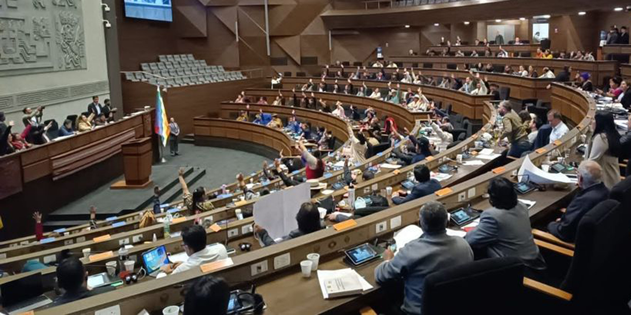 El pleno de la Asamblea Legislativa