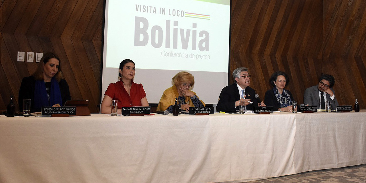 CIDH ve amplio ejercicio de la libertad de prensa en Bolivia 