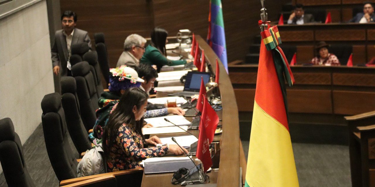 La directiva de la Cámara de Diputados. Foto: Archivo