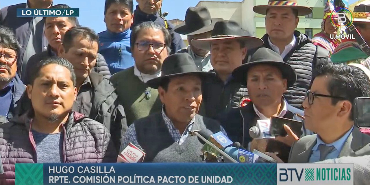 Pacto de Unidad garantiza Congreso del MAS en El Alto pese a amedrentamientos del evismo 