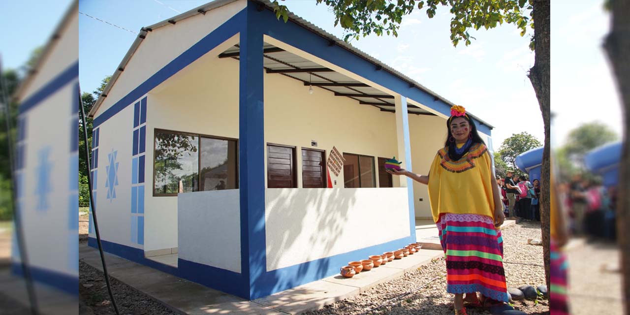 Arce entrega 50 casas a damnificados por desastres naturales de la comunidad Tomatirenda de Tarija 