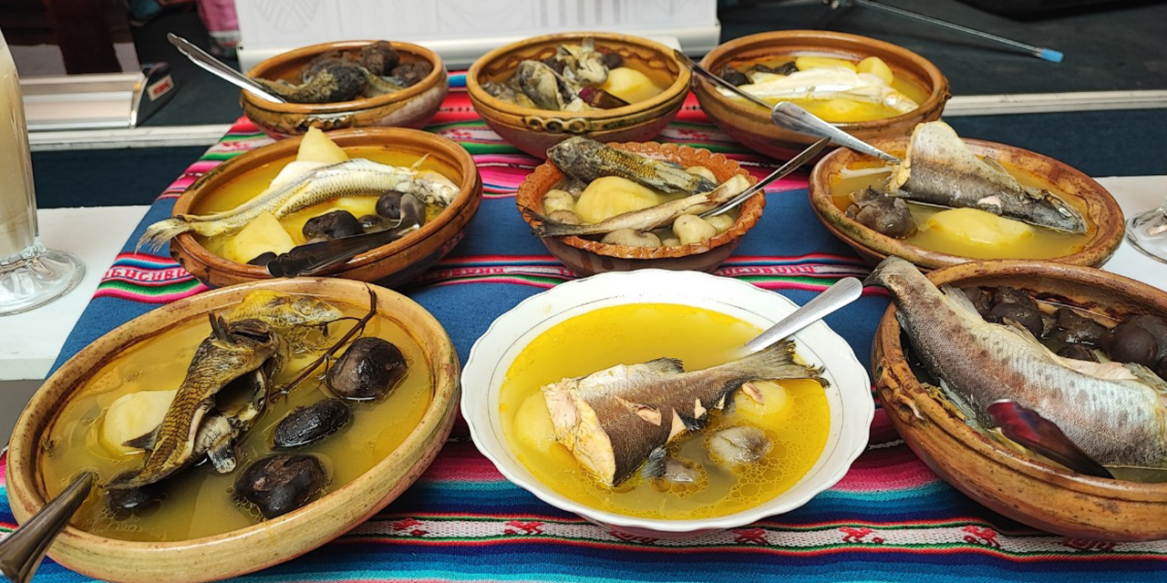 La variedad gastronómica es un atractivo de Tiquina